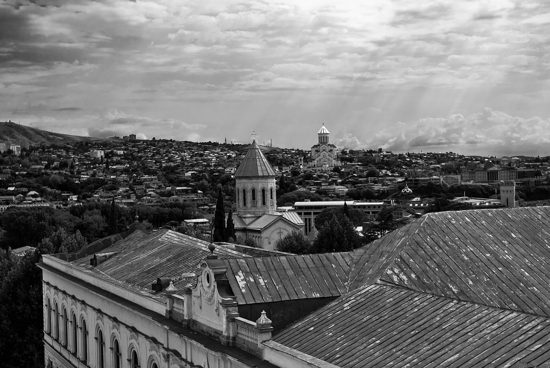 Old Tbilisi skyline